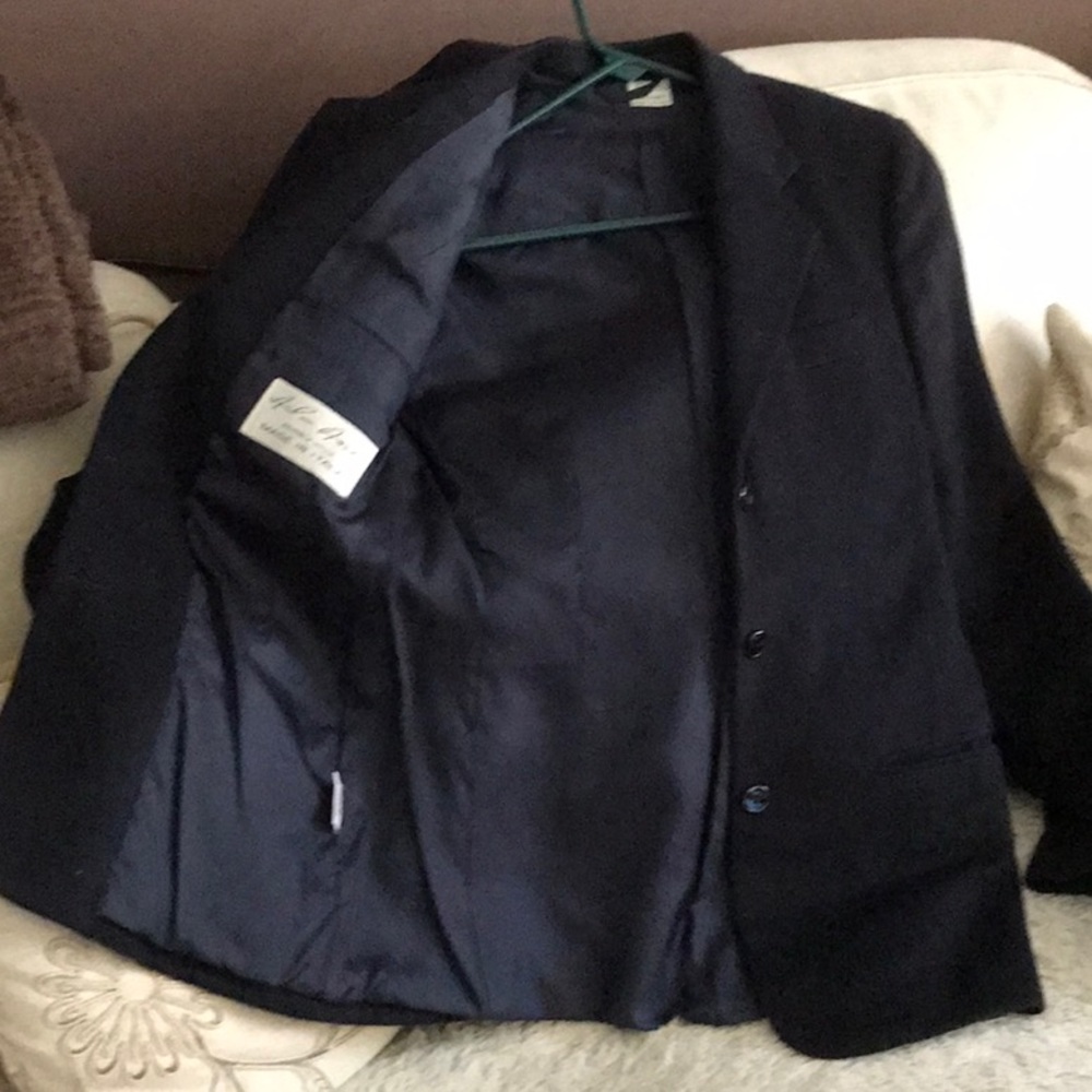 Classic cashmere blazer made in Italy